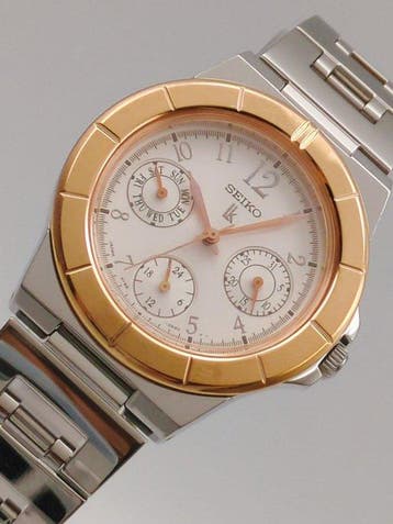 Seiko - Lukia - Zonder minimumprijs - 5Y89-0B30 - Dames -