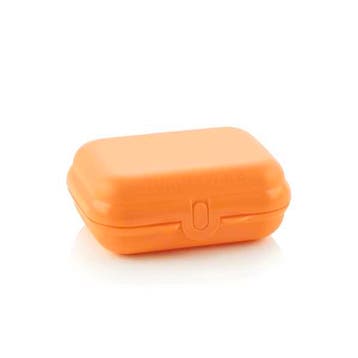 Tupperware Eco Snackdoos Medium zalm/oranje, Ophalen of Verzenden, Nieuw