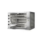 GGM Gastro | Gas kippengrill Rotisserie - 37,2kW - 8 spitten, Verzenden