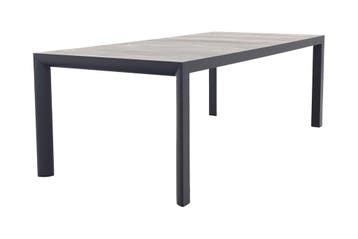 VDG Kings tuintafel antraciet - 220x100 cm., Verzenden, Nieuw, Rond, Overige materialen