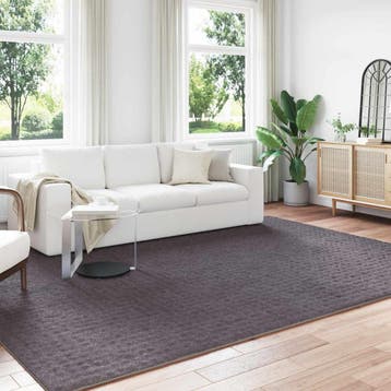 vidaXL Vloerkleden Rechthoekig SIROLO Antraciet 280 x 200 cm, Verzenden, Nieuw