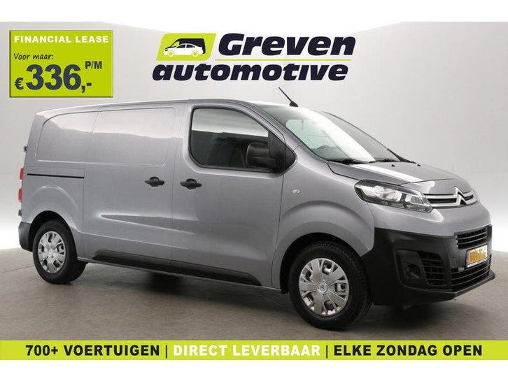 Citroën Jumpy 1.5 BlueHDI L2H1 | Airco | Cruise | 3 Zits |, Auto's, Bestelauto's, Handgeschakeld, Diesel, Zilver of Grijs, Euro 6