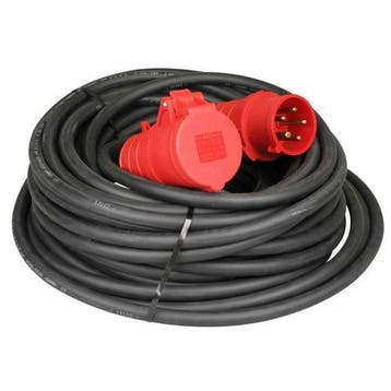 Brennenstuhl Verlengkabel 25M 16A 5P 5x2.5mm² - 1167720, Nieuw, Stopcontact