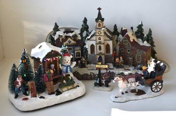 Kerstdecoratie Luville (Bridal carriage) (4) -, Diversen, Nieuw