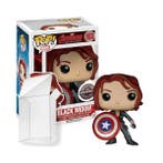 Funko Pop!  Avengers  Black Widow With Shield #103 GameStop, Verzamelen, Verzenden, Nieuw
