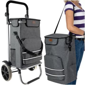 Gardlov Grote boodschappentrolley met schuimwielen - dage..., Ophalen of Verzenden, Nieuw