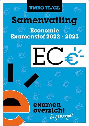 ExamenOverzicht   Samenvatting Economie VMBO T 9789464380576, Zo goed als nieuw
