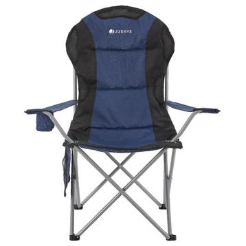 Inklapbare Campingstoel / Vouwstoel Lido - Blauw - Incl. Opb, Verzenden, Nieuw
