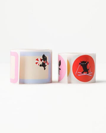 HEMA Takkie en Siepie kerststickers - 3 stuks, Diversen, Verzenden, Nieuw