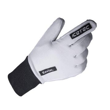 Icetec | Snijvaste Schaatshandschoenen - Wit/ zwart OP=O..., Nieuw