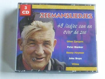 Zeemansliedjes - 48 liedjes van en over de zee (3 CD), Ophalen of Verzenden, Zo goed als nieuw