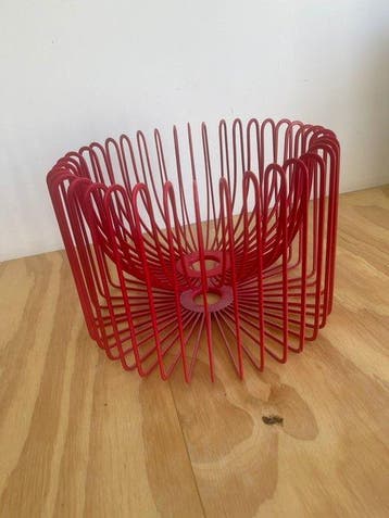 IKEA - Ehlén Johansson - Fruitschaal - Staaldraad - Ikea, Antiek en Kunst