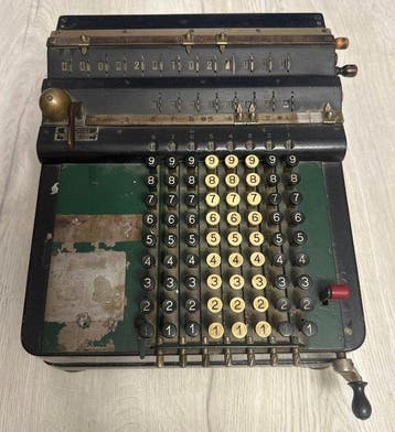 Kuhrt model A - Rekenmachine - 1920-1930