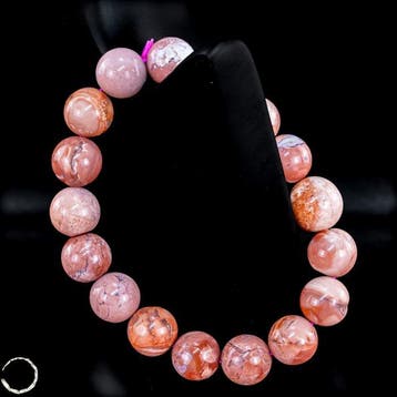 Cotton Candy Agaat Armband – Zachte kleuren met natuurlijke