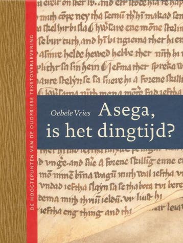 Asega, Is Het Dingtijd? | Oebele Vries | Nieuw, Boeken, Ophalen of Verzenden, Nieuw, Oebele Vries