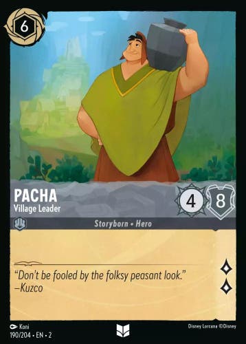 [190/204][S2] - PACHA - Village Leader ENG FOIL [M/NM], Verzamelen, Verzenden, Nieuw