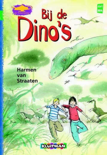 Bij de Dinos / De Toverlamp - Harmen van Straaten, Verzenden, Zo goed als nieuw, Harmen van Straaten