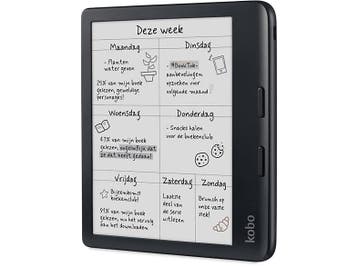 Kobo -  Libra Colour  - 7 Inch - 32 Gb  - Zwart, Computers en Software, E-readers, Verzenden, 7 inch, Wi-Fi, 16 GB of meer