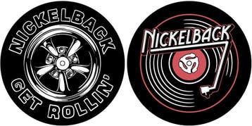 Nickel Back Get Rollin - Slipmat officiële merchandise, Ophalen of Verzenden, Nieuw, Gebruiksvoorwerp