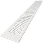 Ventilatiestrip aluminium LxH 600 x 80mm (G61-6008W), Verzenden, Nieuw