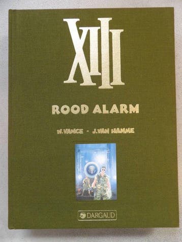 XIII 5 - Rood alarm - Luxe editie + prent - gesigneerd - 1 x, Boeken, Nieuw