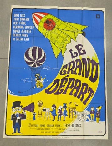 Jules Vernes Rocket to the Moon - Le Grand Départ - 160x120, Nieuw