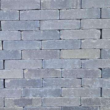 Gebakken waaltjes Grijs Merseburg Antica (lotis gelijkend), Keramiek, Klinkers, Nieuw, Ophalen of Verzenden