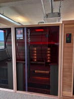 Infrarood Sauna 130 (2p) – Full Spectrum – Demo in showroom, Ophalen of Verzenden, Nieuw, Infrarood, Complete sauna