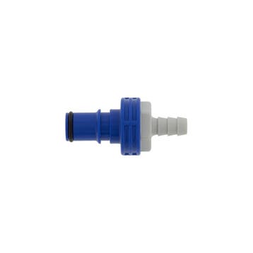 BWT 09MBLU1 Mannelijke snelkoppeling BLAUW  (1/4 inch / 6, Ophalen of Verzenden, Nieuw
