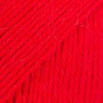 DROPS Flora Uni Colour - 33 felrood - Wol Garen, Ophalen of Verzenden, Nieuw