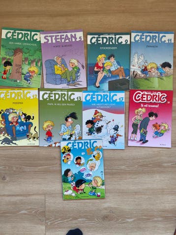 Cédric strips - Stefan stripboeken - Laudec - Cauvin, Complete serie of reeks, Verzenden, Gelezen, Cauvin, Laudec