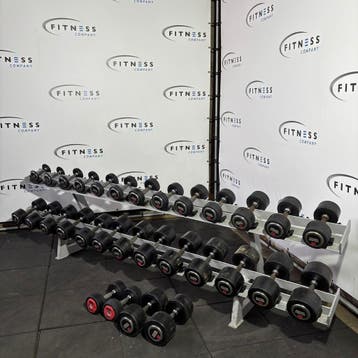 Hammer Strength Dumbell Set Incl Rek, Sport en Fitness, Ophalen of Verzenden, Nieuw, Overige typen
