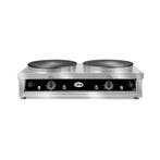 GMG Crepes Bakplaat | 2 platen 2x Ø40cm | 2kW |, Verzenden, Nieuw in verpakking