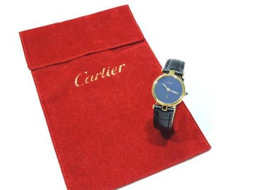 Cartier - Must de Cartier Vendome Lapis Lazuli Dial - 1804 -, Nieuw