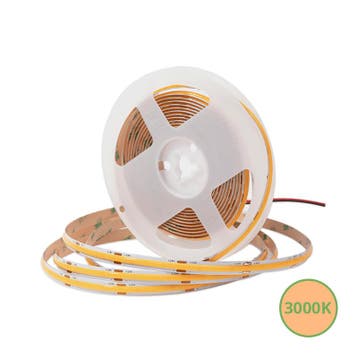 COB LEDstrip Vrij Knipbaar 24V DC 5 Meter 10W/m 3000K CRI..., Ophalen of Verzenden, Nieuw