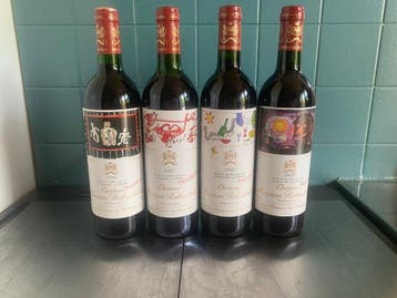 1994 , 1995, 1997, 1998 Château Mouton Rothschild - Bordeaux, Nieuw