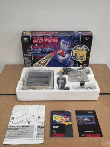 Nintendo - Snes Super Rare Big Box Mario World Yoshi MORE, Nieuw