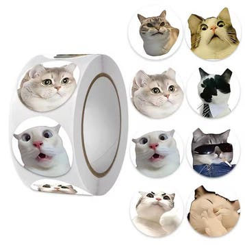 Cap Cat Mom antraciet grijs met witte geborduurde tekst, Ophalen of Verzenden, Nieuw