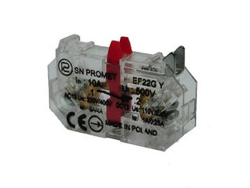 NC contactelement - 22mm - Voor noodstop schakelaars, Ophalen of Verzenden, Nieuw