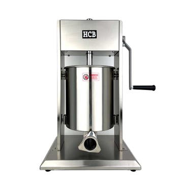 HCB Worstvuller - verticaal - 10 liter - RVS, Verzenden, Nieuw in verpakking