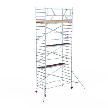 Basic rolsteiger 135 x 10,2m werkhoogte, Verzenden, Nieuw, Rolsteiger of Kamersteiger, 5 meter of hoger