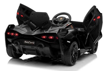 Kinderauto, LAMBORGHINI SIAN zwart, RC , multimedia, Ophalen of Verzenden, Nieuw