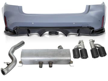 Achterbumper BMW 3 Serie G20 Look M3 M Performance met, Ophalen of Verzenden, Nieuw