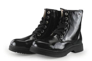 Barbarella Veterboots in maat 39 Zwart, Verzenden, Zwart, Overige typen, Zo goed als nieuw