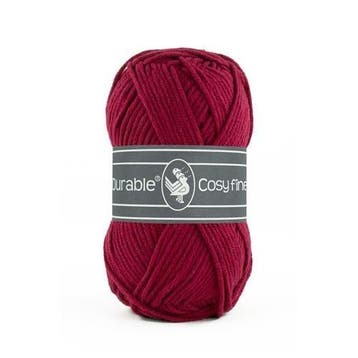 Durable Cosy Fine - Bordeaux - Haakgaren / Breigaren, Ophalen of Verzenden, Nieuw, Breien of Haken, Wol of Garen