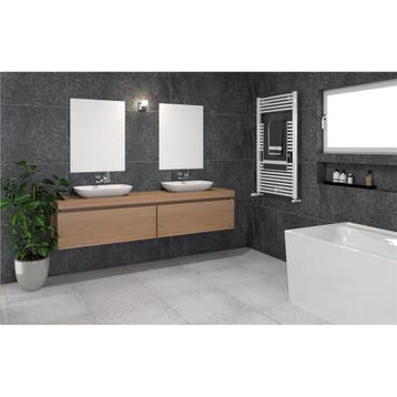 Sphinx Terrazzo Vloertegel - 60x120 cm - Mat Zwart, Ophalen of Verzenden, Nieuw