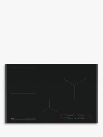 AEG SaphirMatt Inductiekookplaat TI84IB00FZ 81cm - Zwart, Ophalen of Verzenden, Nieuw
