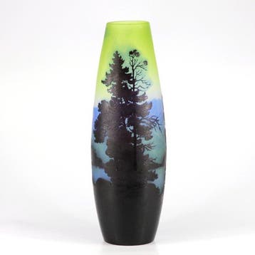 Emile Gallé, Établissements Gallé - Vaas - Glas