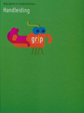 Grip op Lezen Handleiding groep 4, Boeken, Verzenden, Nieuw