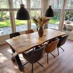 Eettafel | Tafel | Massieve eetkamertafel | Eyecatchers, Huis en Inrichting, Tafels | Eettafels, Vijf personen of meer, Metaal